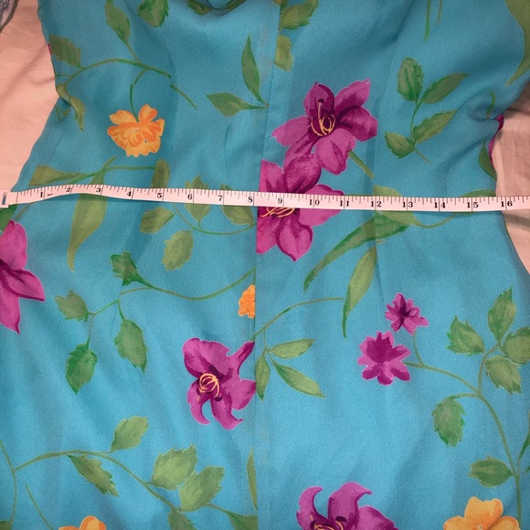 Vintage David warren floral dress - Picture 4 of 7